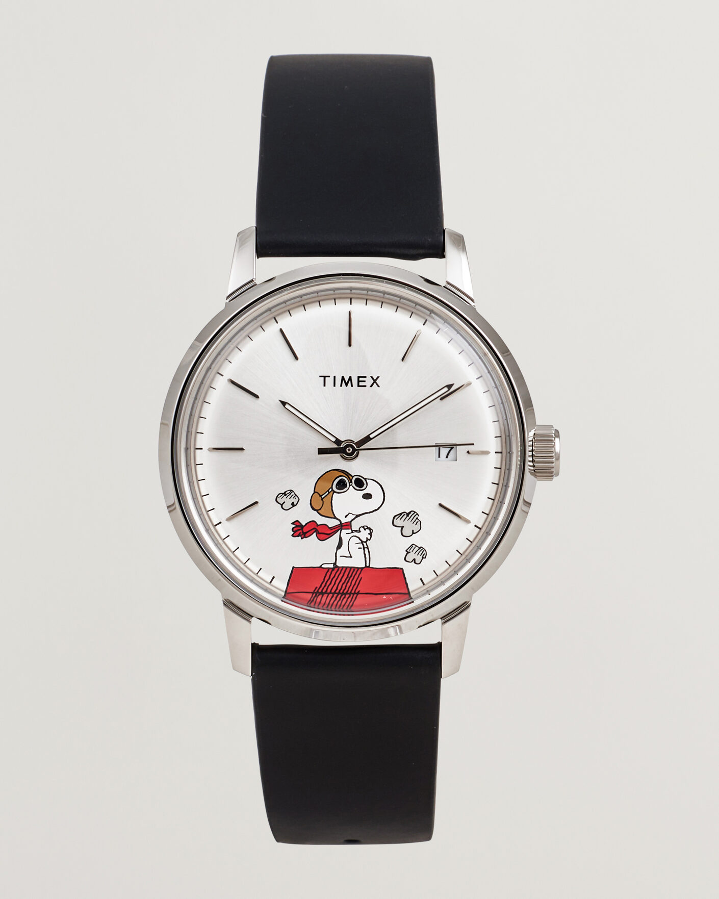 Herren | Timex Timex X Peanuts Snoopy Automatic 40mm Silver Dial | Timex | X Peanuts Snoopy Automatic 40mm Silver Dial
