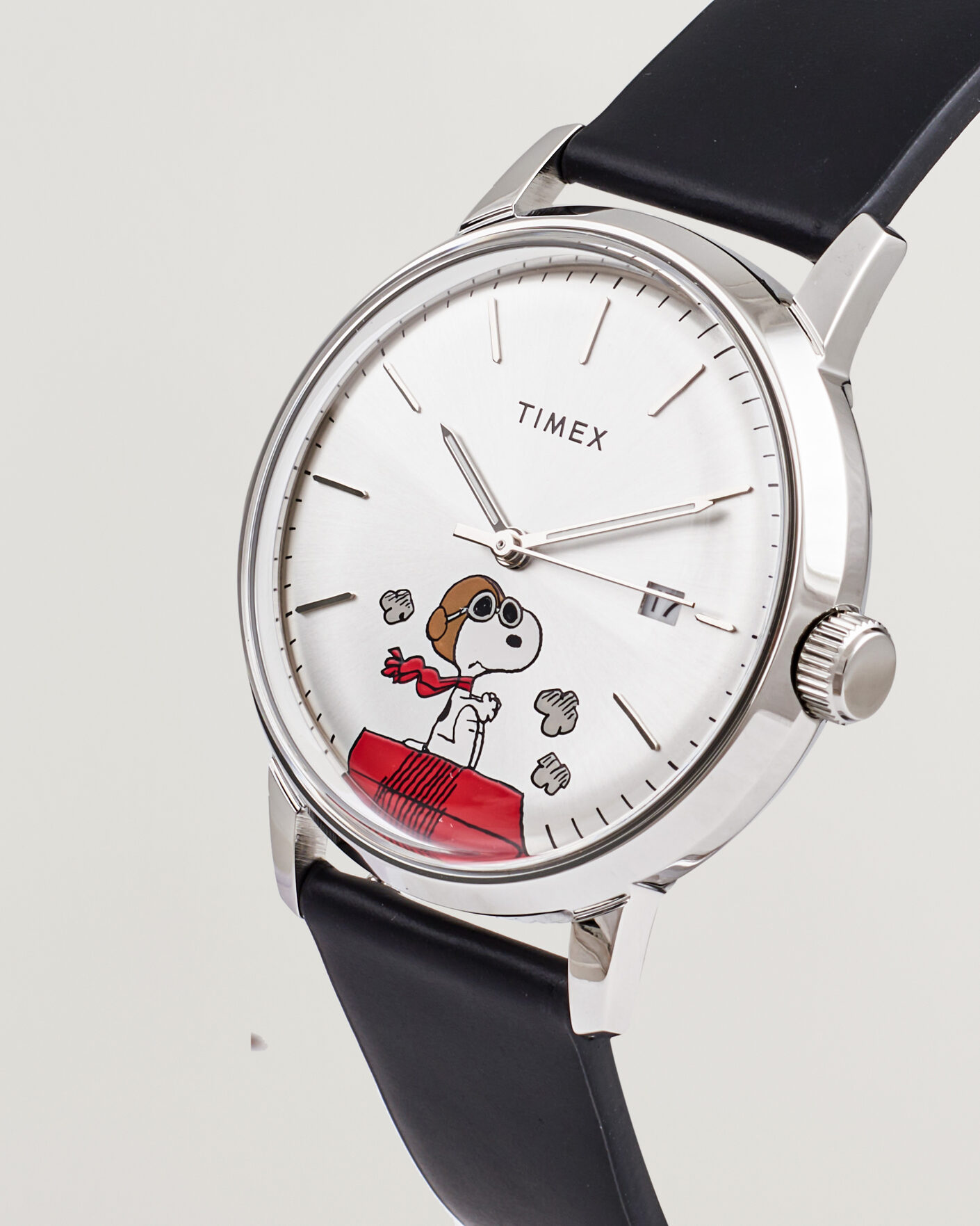 Herren | Timex Timex X Peanuts Snoopy Automatic 40mm Silver Dial | Timex | X Peanuts Snoopy Automatic 40mm Silver Dial