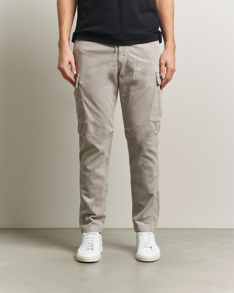 Herren | Hosen | Polo Ralph Lauren | Corduroy Cargo Pants Grey Dawn