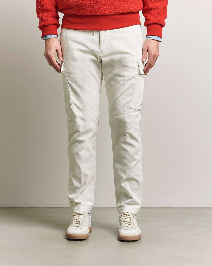 Herren | Hosen | Polo Ralph Lauren | Corduroy Cargo Pants Antique Cream