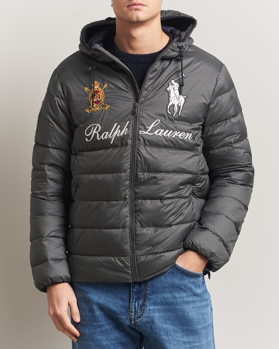 Herren | Jacken | Polo Ralph Lauren | Colden Snow Polo Hodded Jacket Charcoal Grey