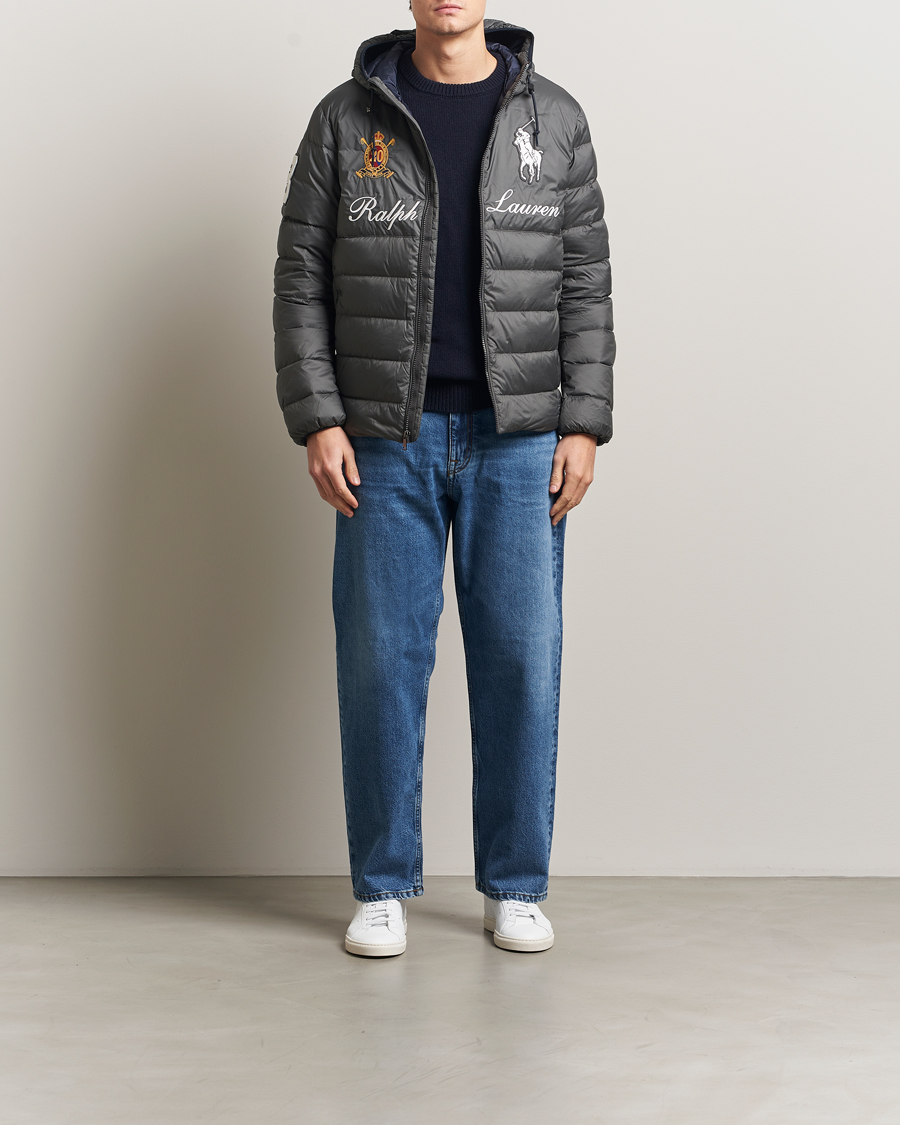 Herren | Jacken | Polo Ralph Lauren | Colden Snow Polo Hodded Jacket Charcoal Grey