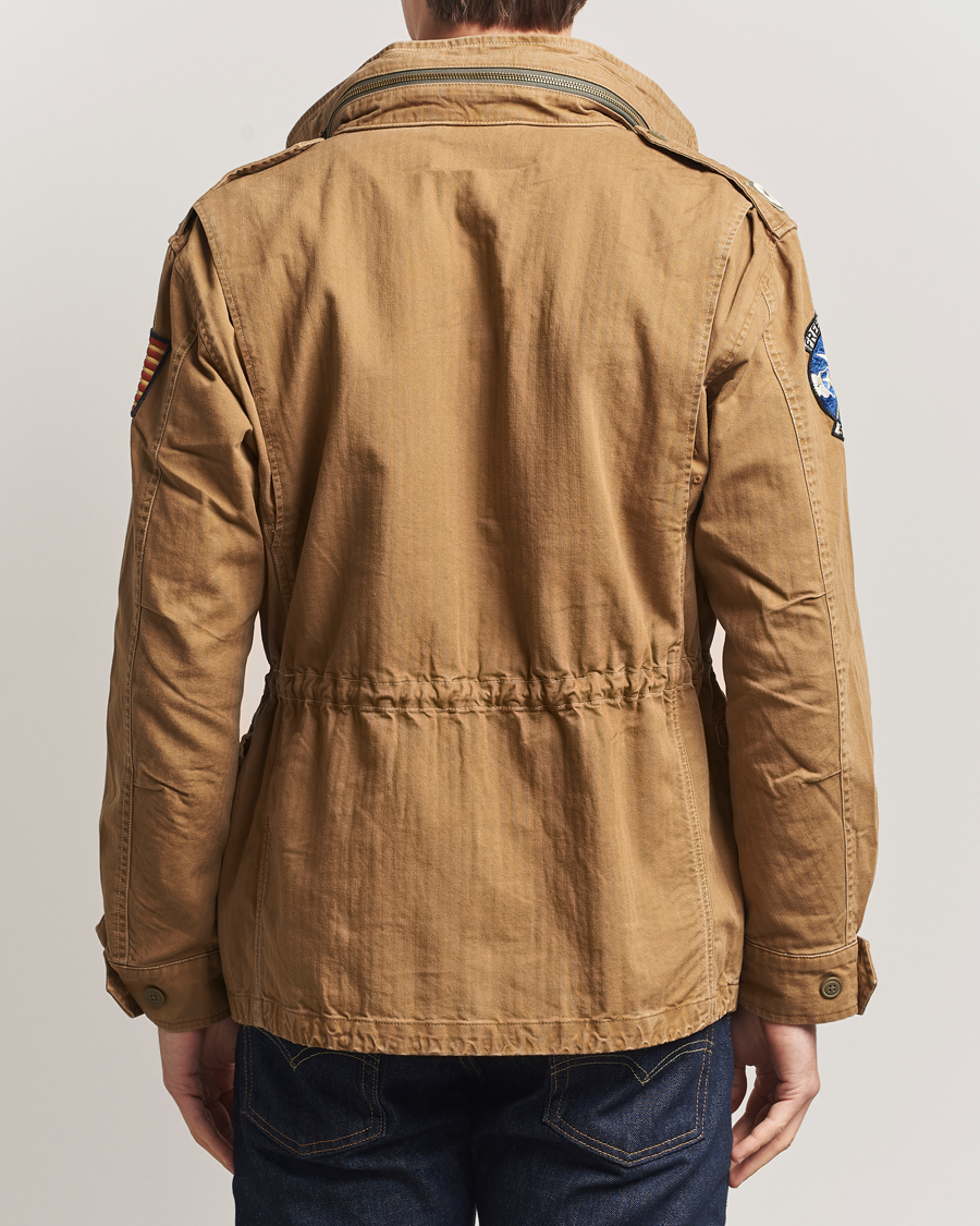 Herren | Jacken | Polo Ralph Lauren | Herringbone Field Patch Jacket Sandsurf