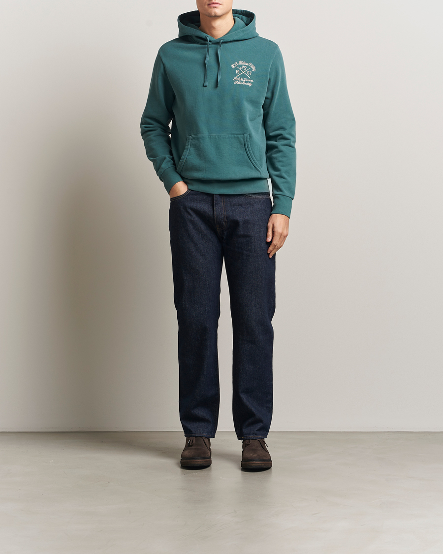 Herren | Pullover | Polo Ralph Lauren | Printed Hoodie Charter Green