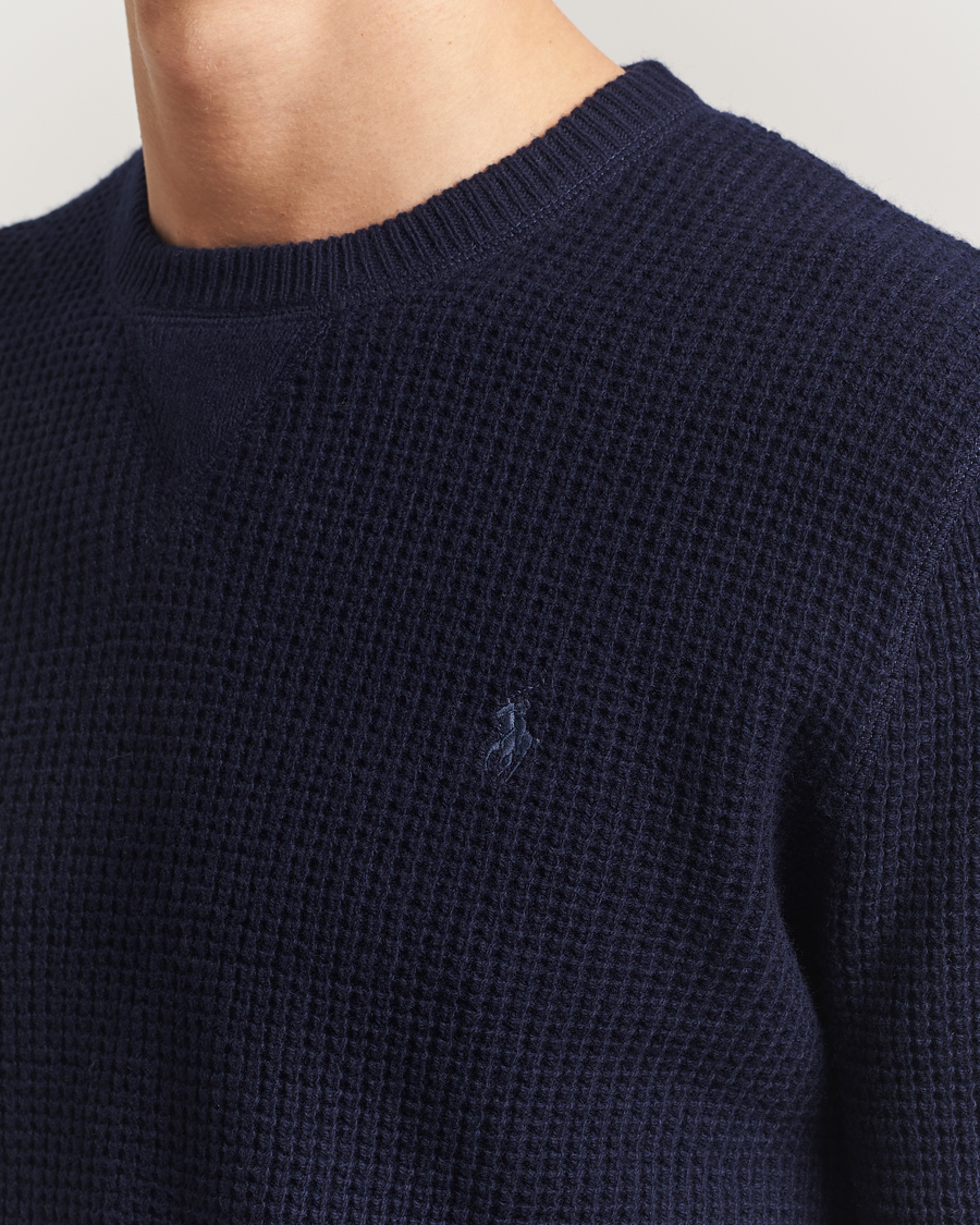 Herren | Pullover | Polo Ralph Lauren | Cotton/Wool Pullover Hunter Navy