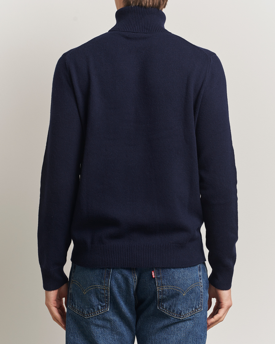 Herren | Pullover | Polo Ralph Lauren | Cotton/Wool Rollneck Hunter Navy