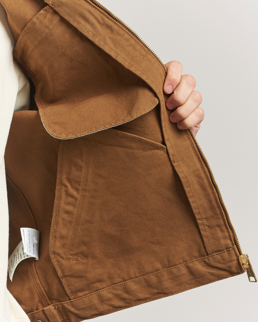 Herren | Jacken | Carhartt WIP | Detroit Jacket Dearborn Canvas Hamilton Brown