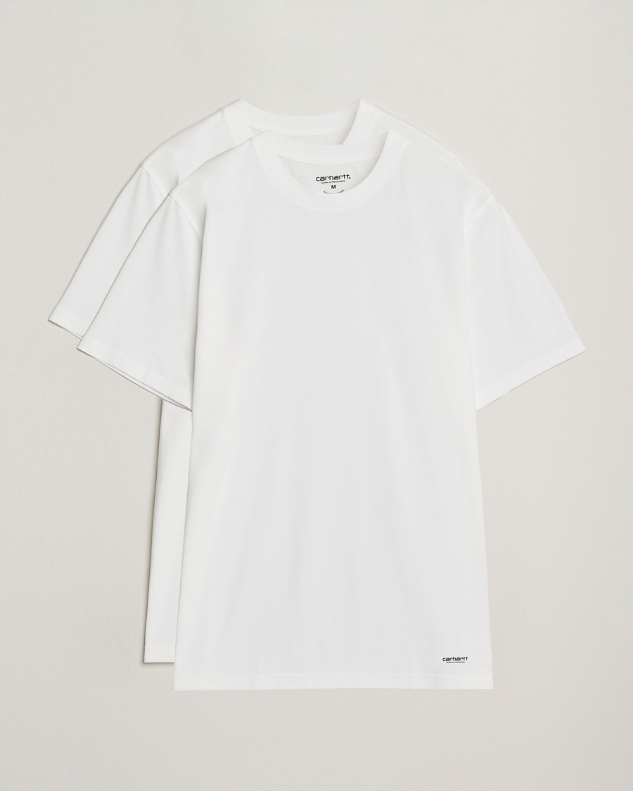Herren | T-Shirts | Carhartt WIP | 2-Pack Standard Crew Neck T-Shirt White