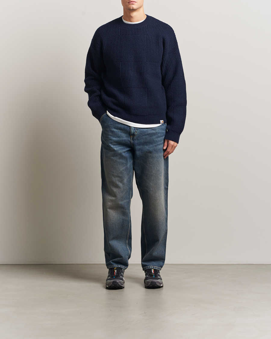 Herren | Pullover | Carhartt WIP | Bishop Knitted Sweater Dark Navy