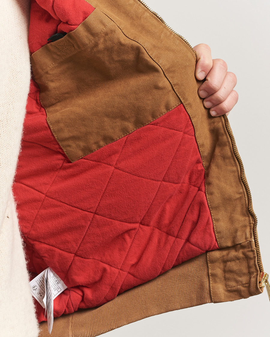 Herren | Jacken | Carhartt WIP | OG Santa Fee Jacket Hamilton Brown Grind Washed