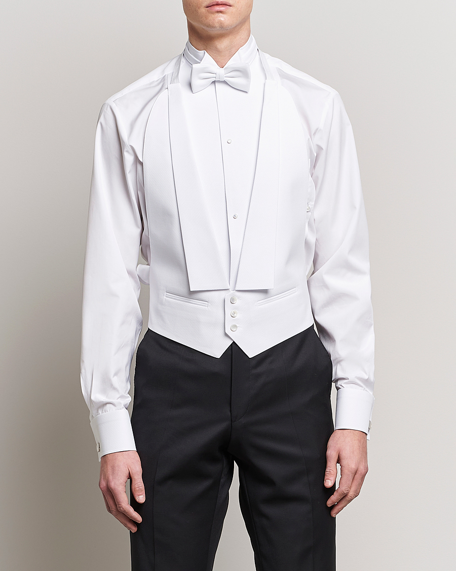 Herren | Hemden | Stenströms | Evening Waistcoat White