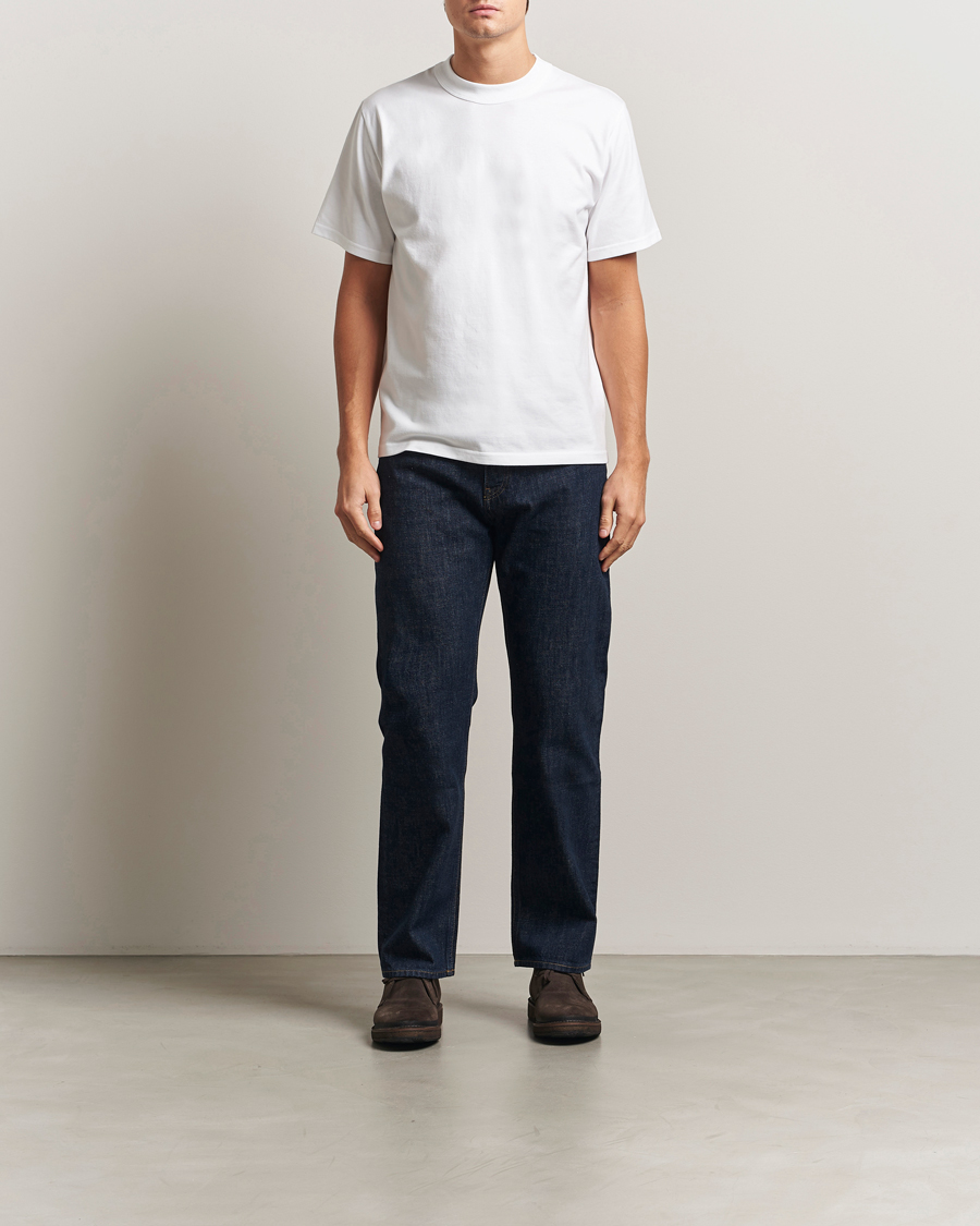 Herren | T-Shirts | Armor Lux for Care of Carl | Armor-lux 2-Pack Heritage Callac T-Shirt White/White