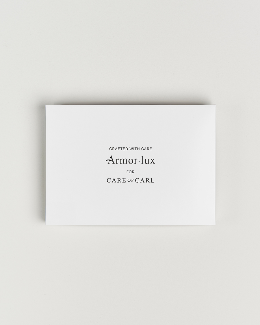 Herren | T-Shirts | Armor Lux for Care of Carl | Armor-lux 2-Pack Heritage Callac T-Shirt White/White