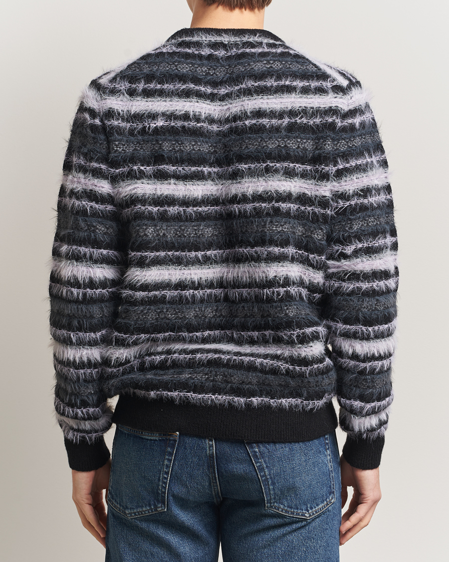 Herren | Pullover | Samsøe Samsøe | Finnley Striped Knitted Sweater Black Multi