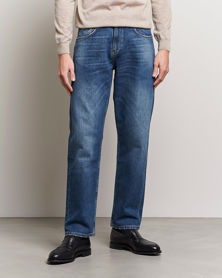 Herren | Hosen | Oscar Jacobson | Johan Cotton Stretch Jeans Vintage Wash