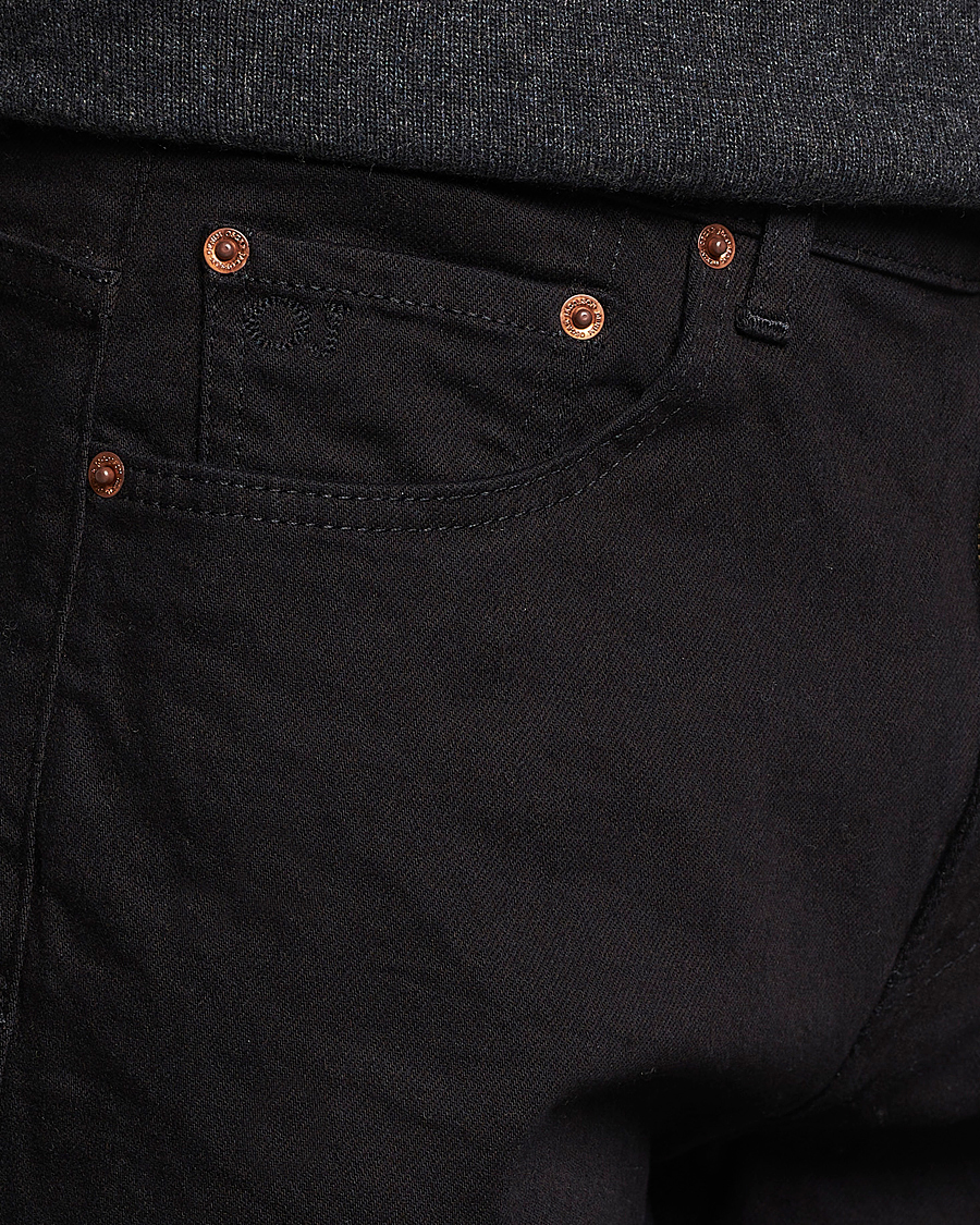 Herren | Hosen | Oscar Jacobson | Karl Cotton Stretch Jeans Black