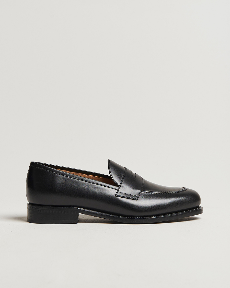 Herren | Loafer | Oscar Jacobson | Penny Loafers Black