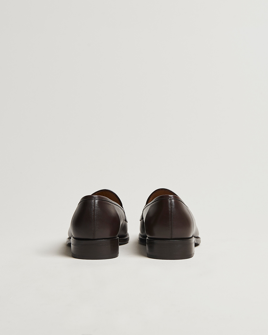 Herren | Loafer | Oscar Jacobson | Penny Loafers Dark Mud Brown