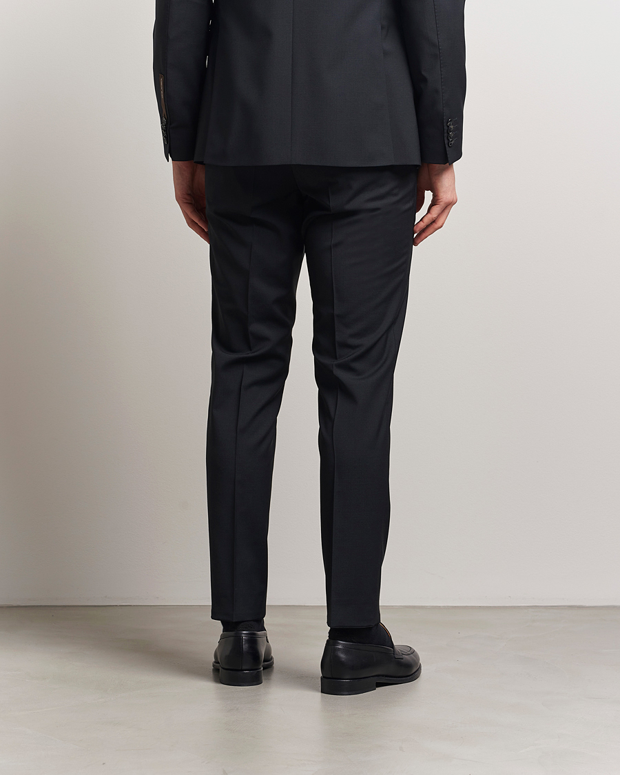 Herren | Hosen | Oscar Jacobson | Denz Wool Blend Trousers Black