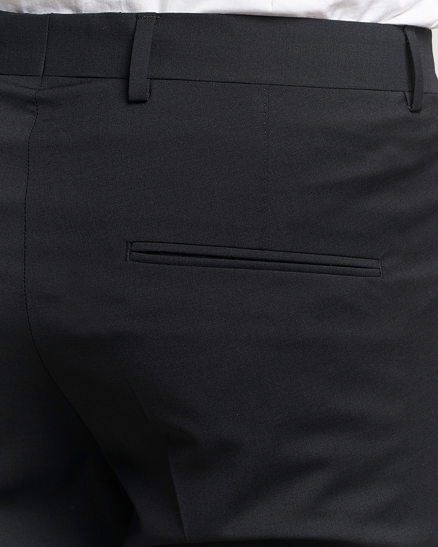 Herren | Hosen | Oscar Jacobson | Denz Wool Blend Trousers Black