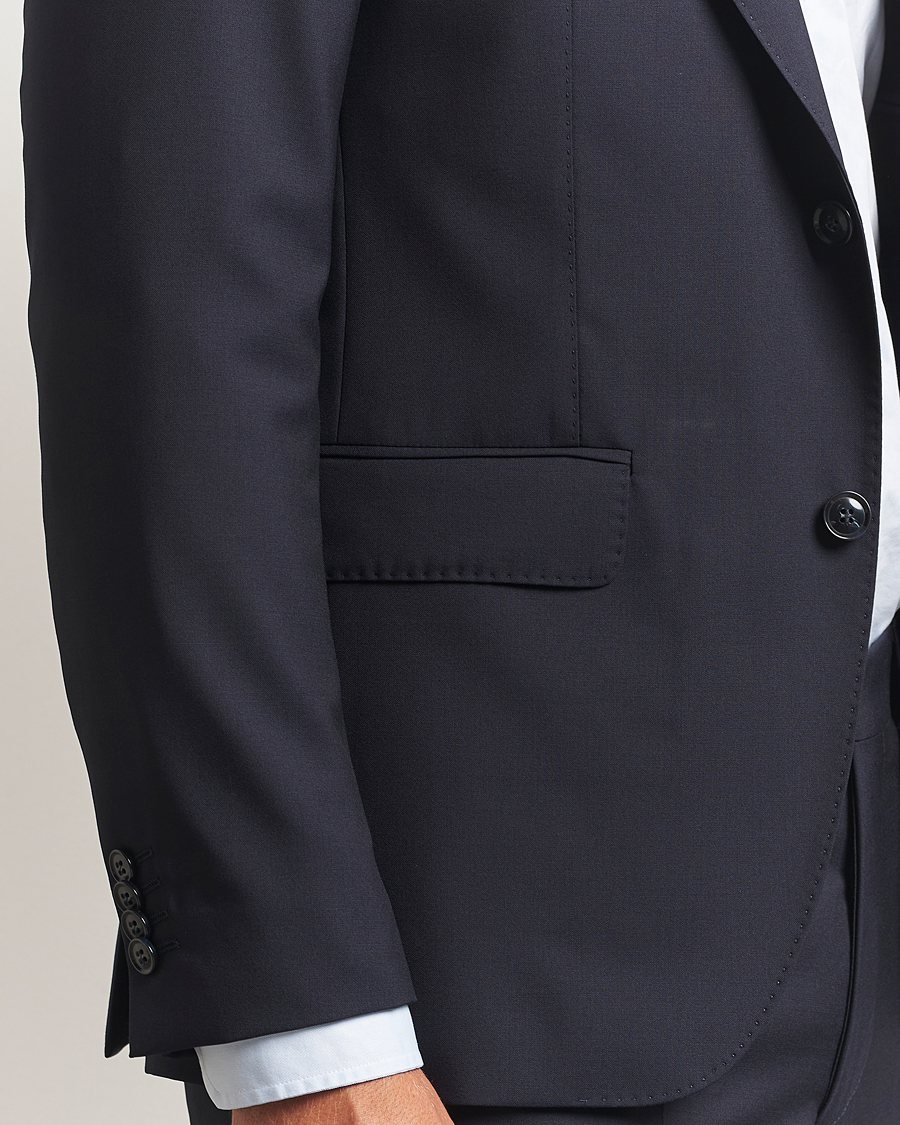 Herren | Sakkos | Oscar Jacobson | Ego Wool Blazer Navy