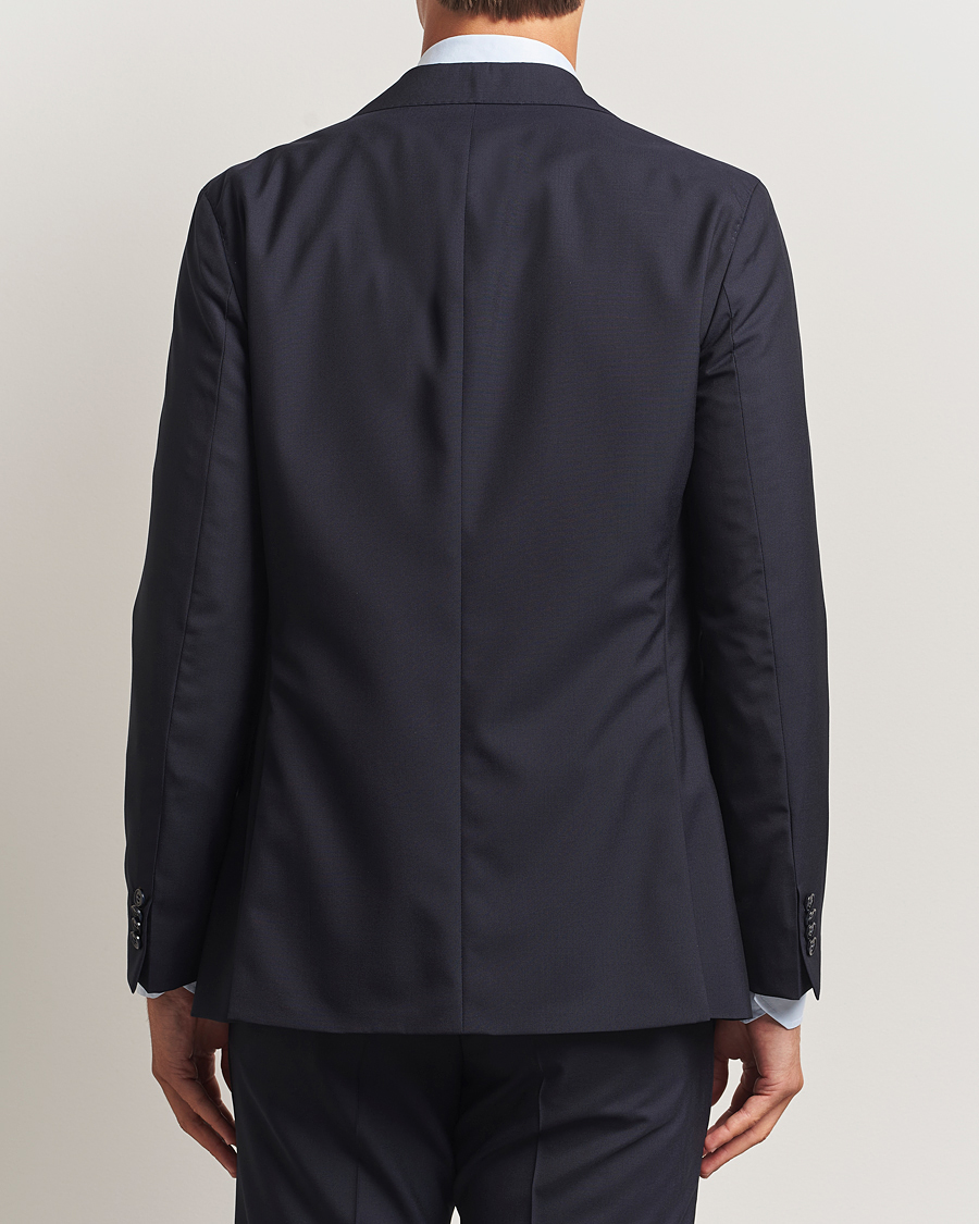 Herren | Sakkos | Oscar Jacobson | Fogerty Wool Blazer Navy