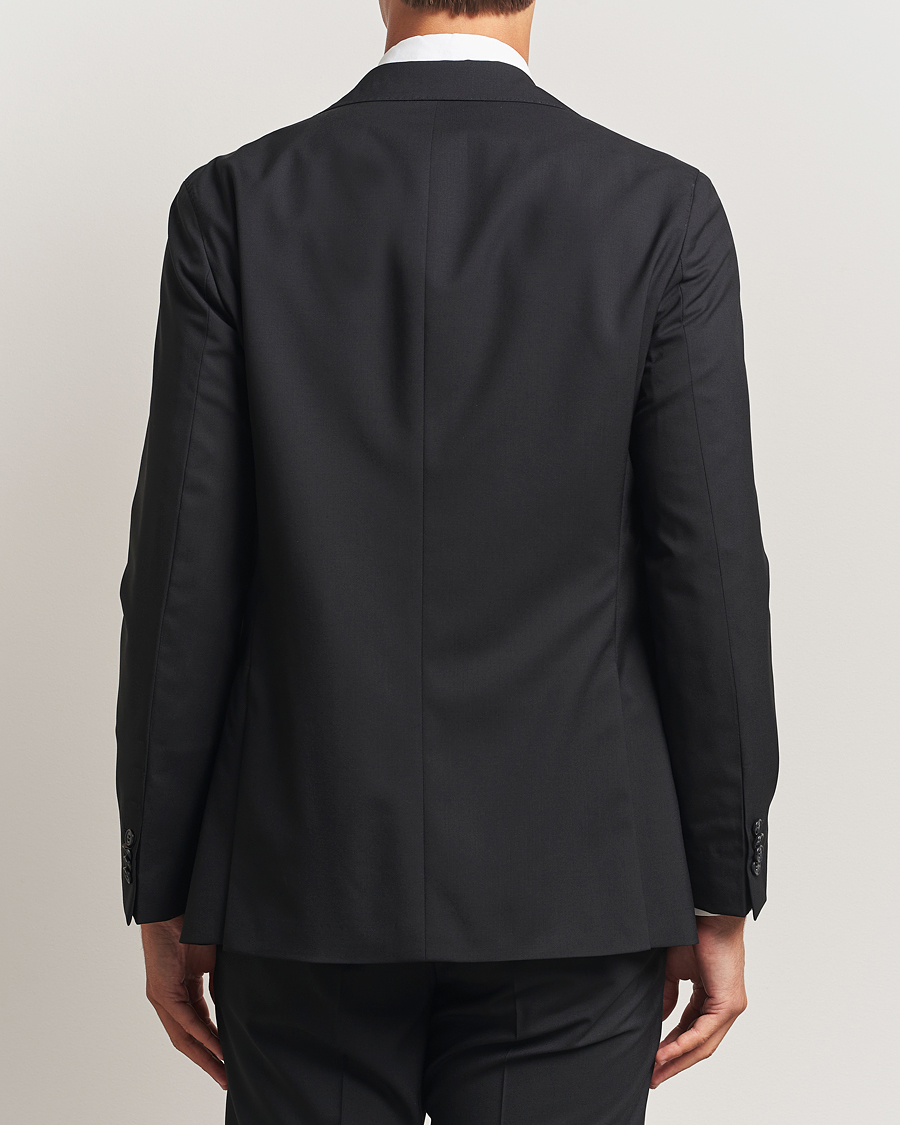Herren | Sakkos | Oscar Jacobson | Fogerty Wool Blazer Black