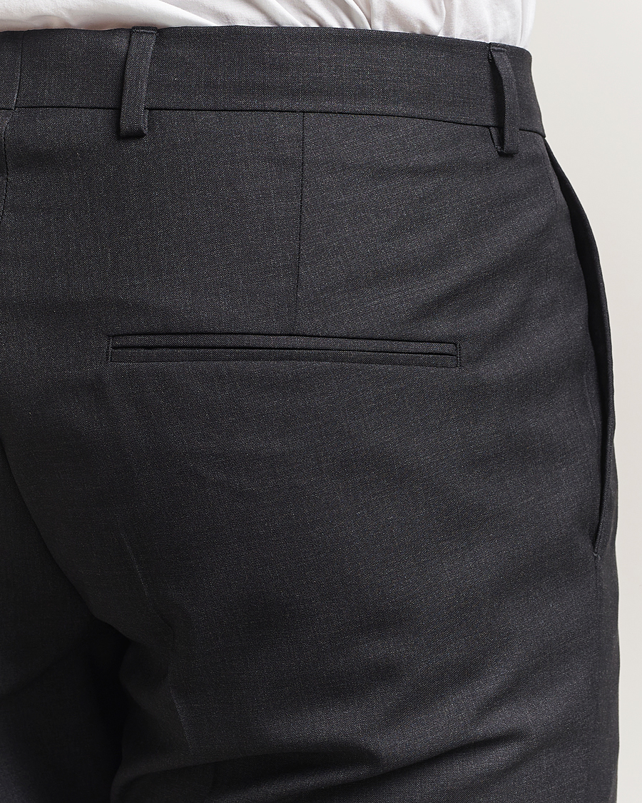 Herren | Hosen | Oscar Jacobson | Dandy Wool Trousers Grey