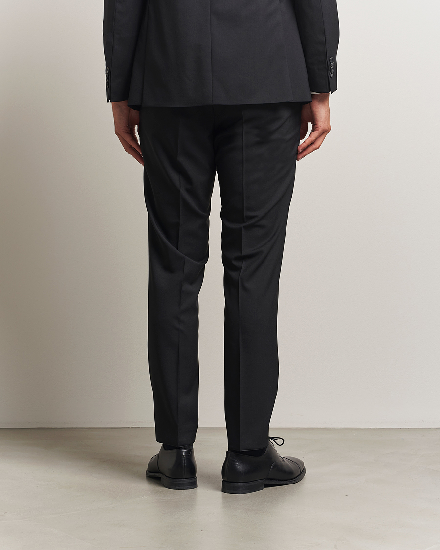 Herren | Hosen | Oscar Jacobson | Dandy Wool Trousers Black