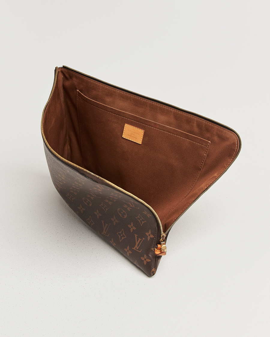 Herren | Louis Vuitton Pre-Owned Posh Document Bag Monogram | Louis Vuitton Pre-Owned | Posh Document Bag Monogram