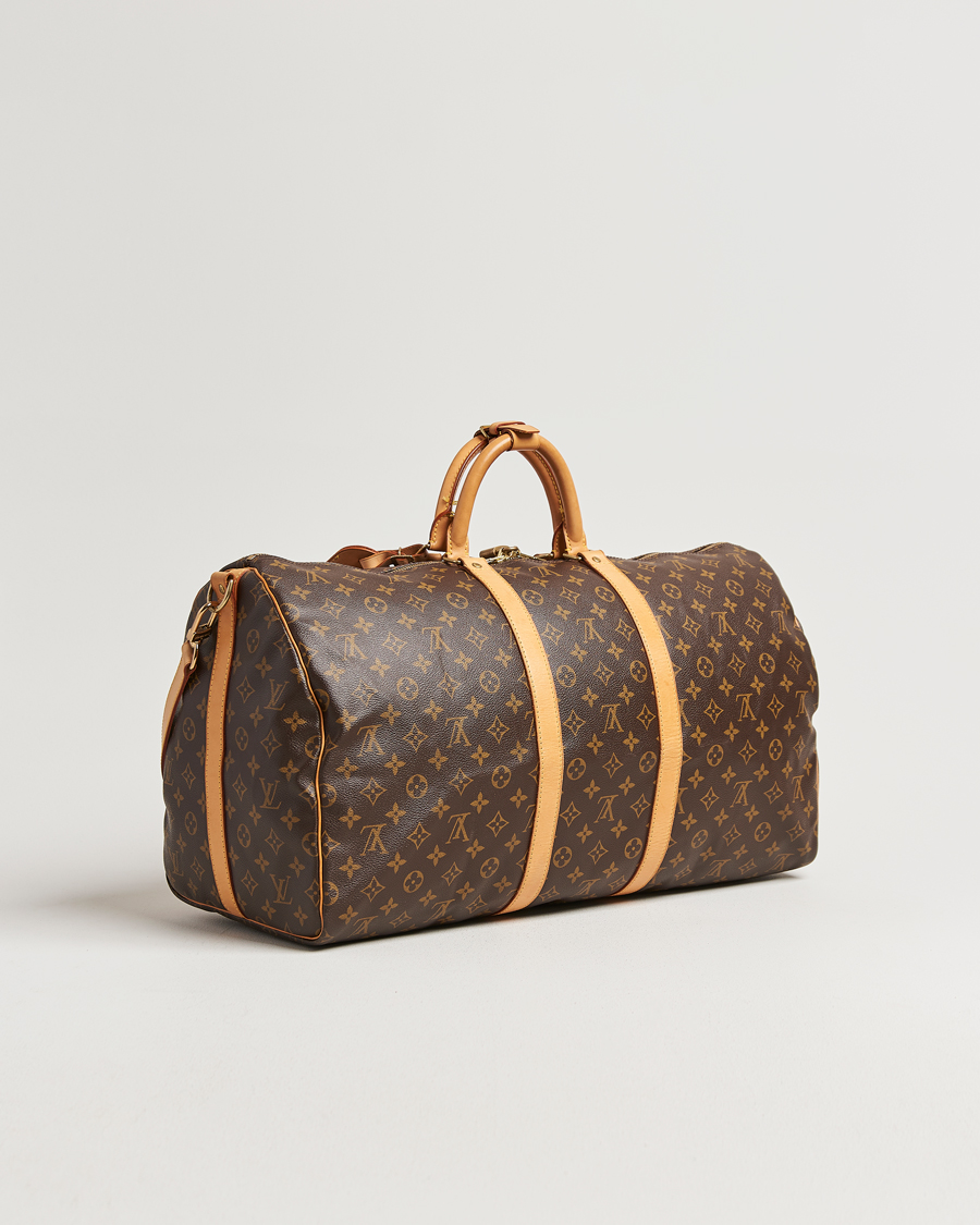 Herren | Louis Vuitton Pre-Owned Keepall Bandouliére 55 Monogram | Louis Vuitton Pre-Owned | Keepall Bandouliére 55 Monogram
