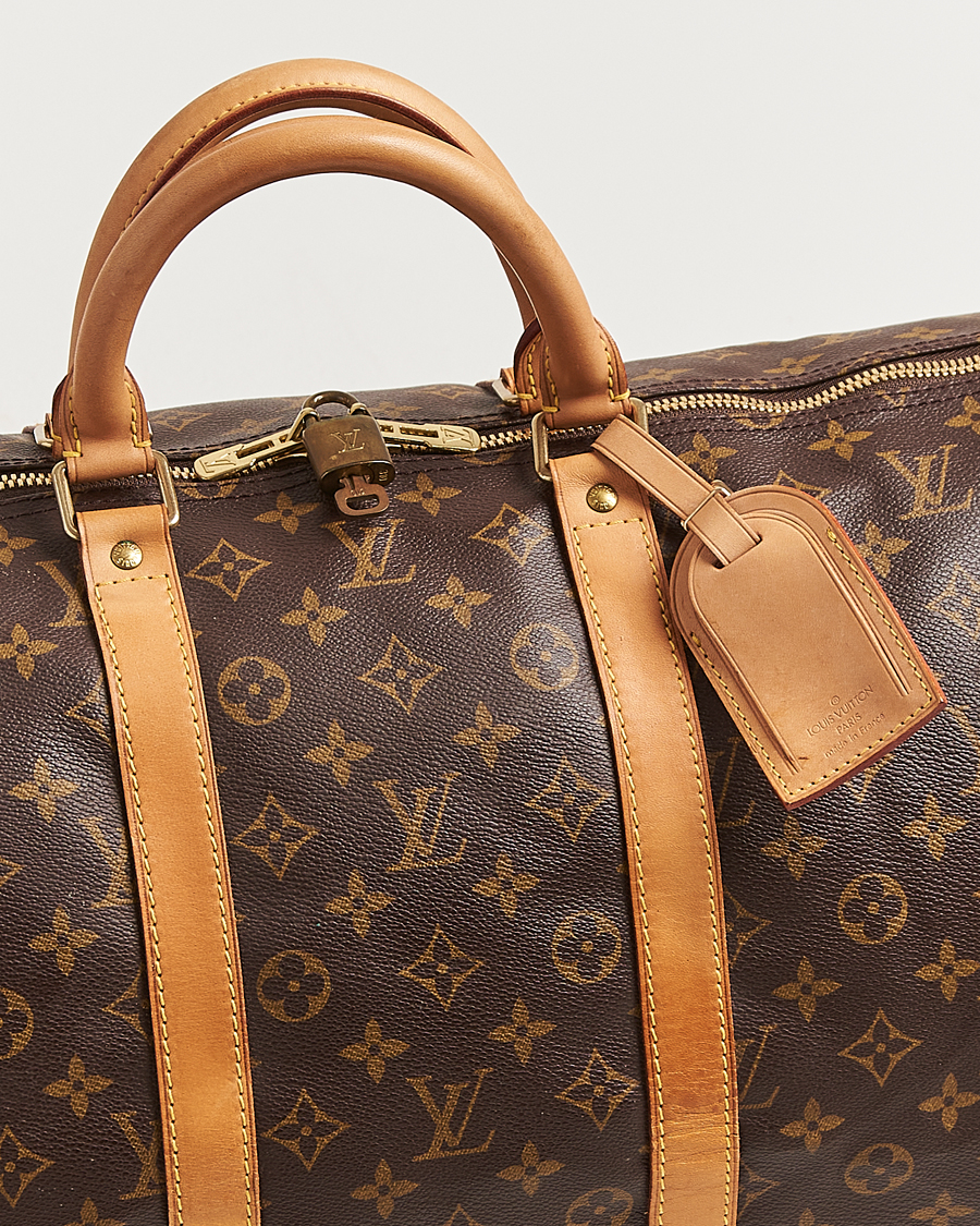 Herren | Louis Vuitton Pre-Owned Keepall Bandouliére 55 Monogram | Louis Vuitton Pre-Owned | Keepall Bandouliére 55 Monogram
