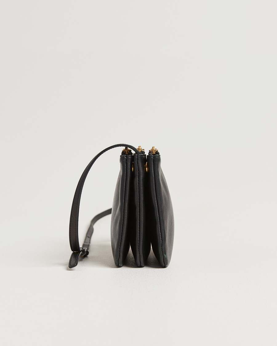 Herren | Celine Pre-Owned Trio Bag Small Leather Black | Celine Pre-Owned | Trio Bag Small Leather Black