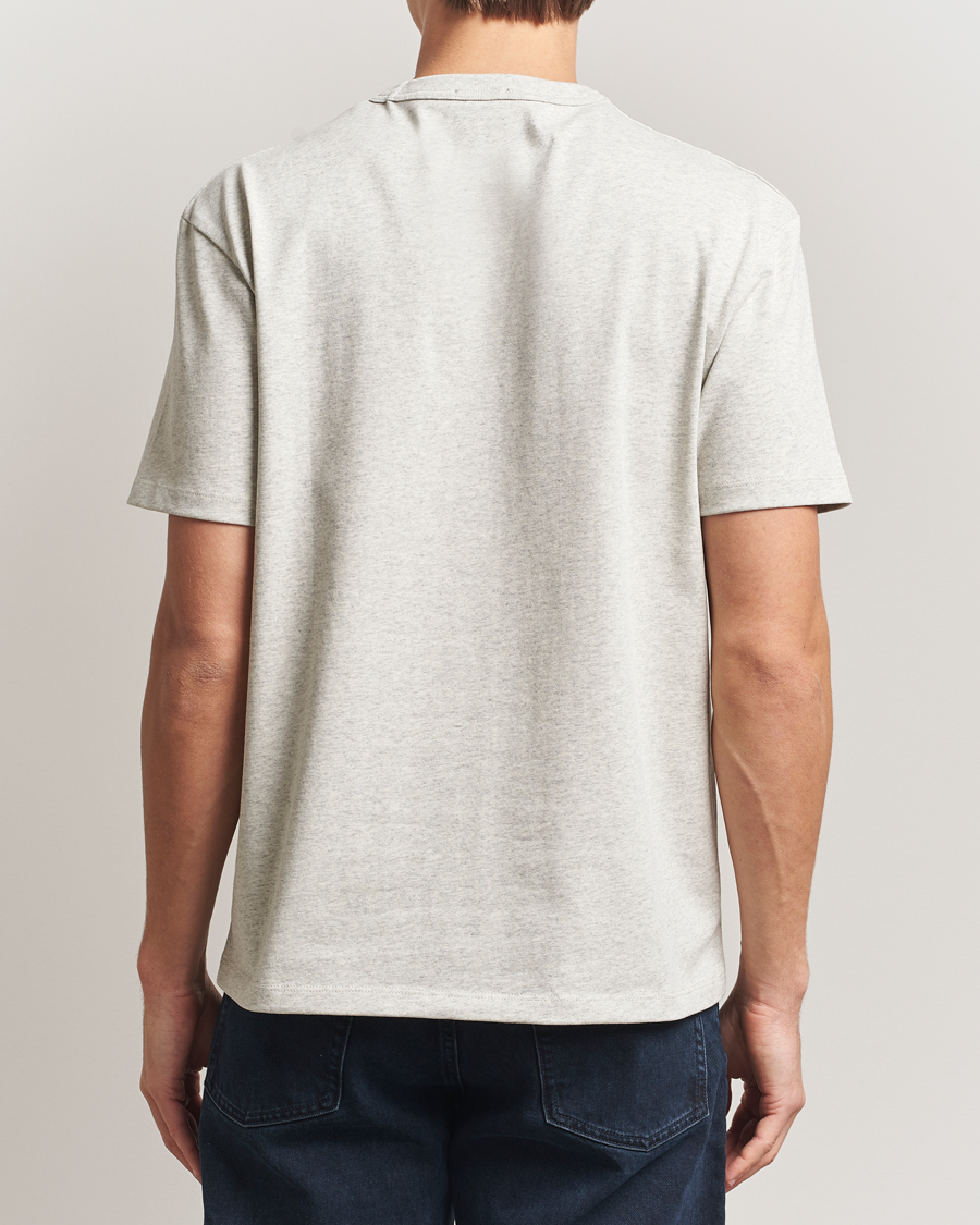 Herren | T-Shirts | A.P.C. | Boxy Fit Petit VPC T-Shirt Mastic Chine