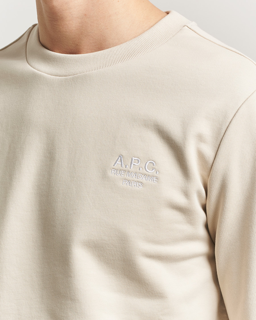 Herren | Pullover | A.P.C. | Rue Madame Tonal Sweatshirt Mastic