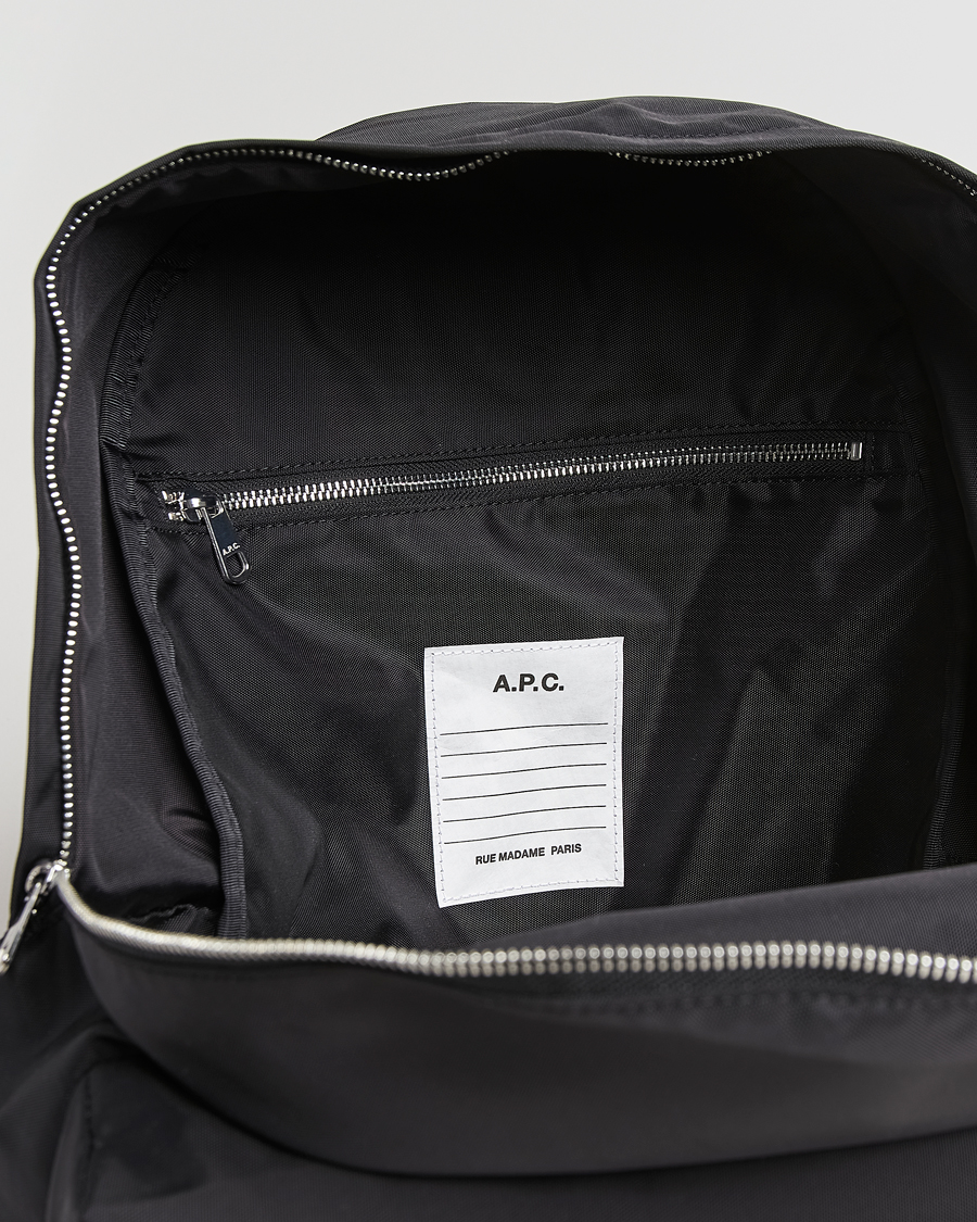 Herren | Taschen | A.P.C. | Backstage Nylon Cordura Backpack Black