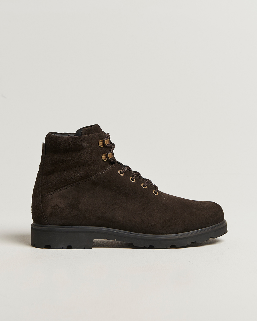 Herren | Boots | UBR | Black Storm Suede Boot Dark Brown
