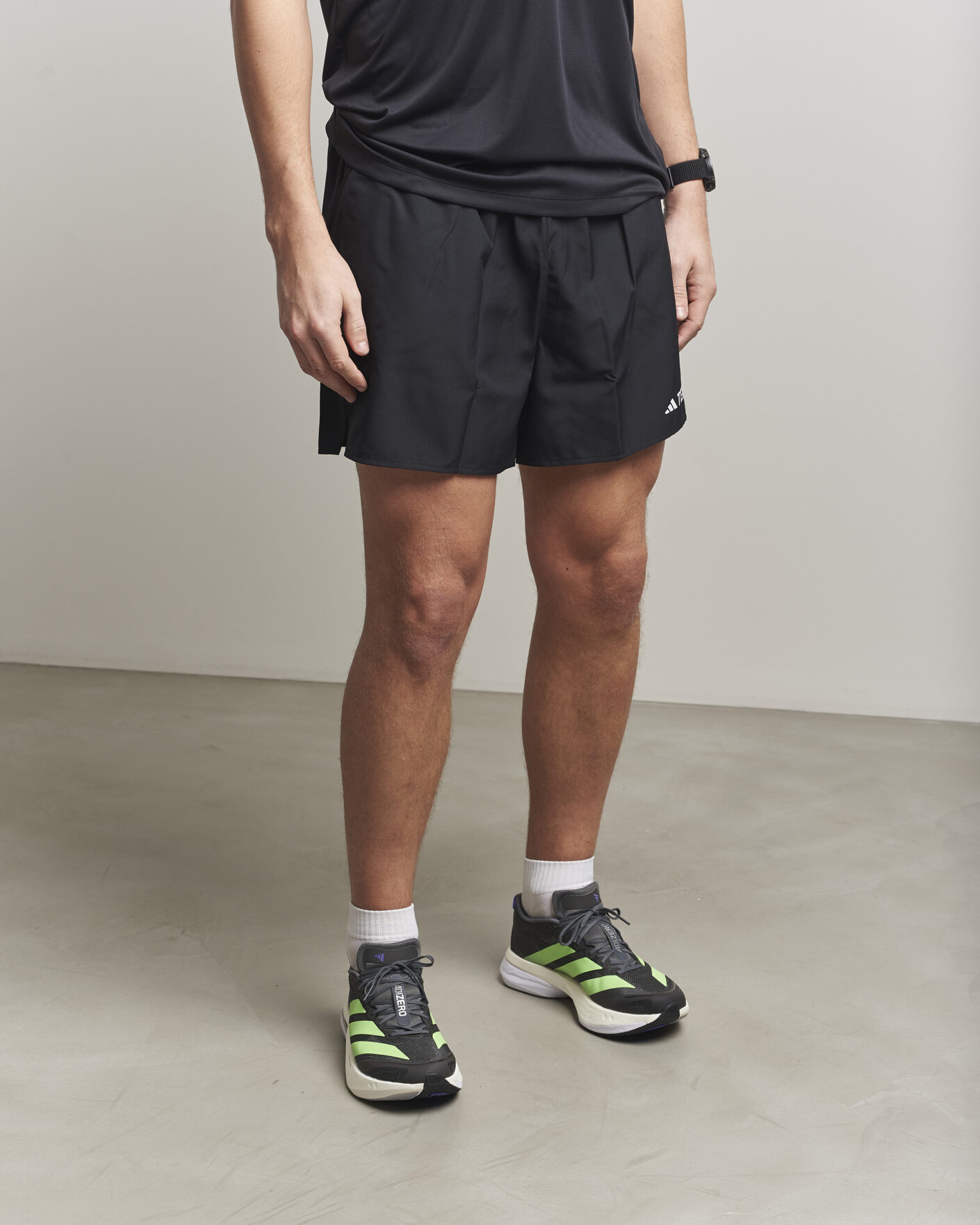 Herren | Runningsneakers | adidas Performance | Adizero Boston 13 Black/Lime
