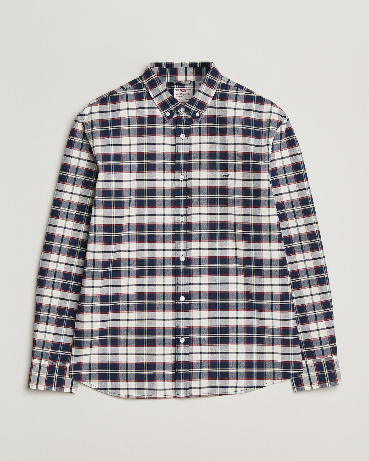 Herren | Hemden | Levi's | Cotton Checked Shirt Dress Blues