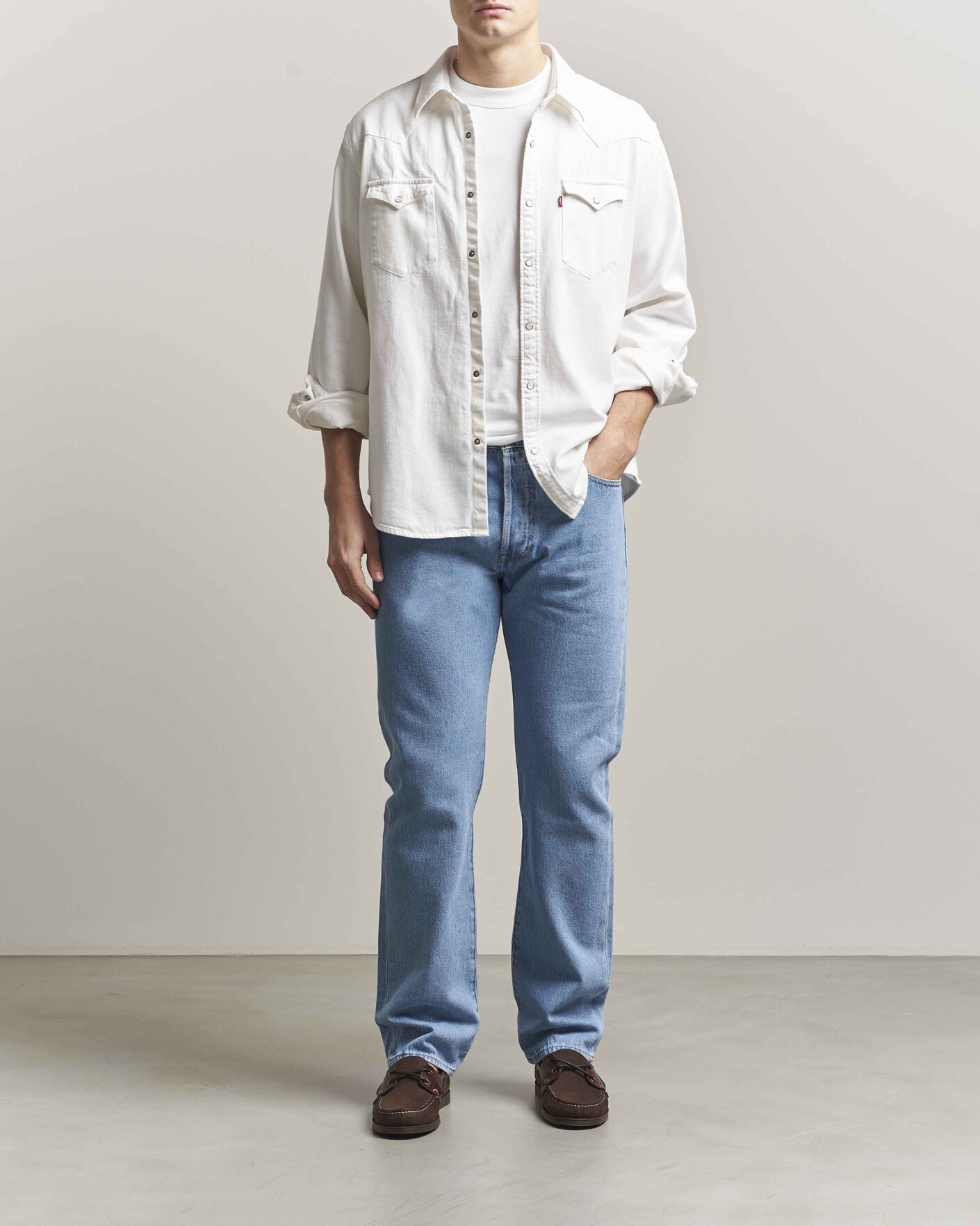 Herren | Hemden | Levi's | Barstow Western Standard Shirt Cloudy Skys