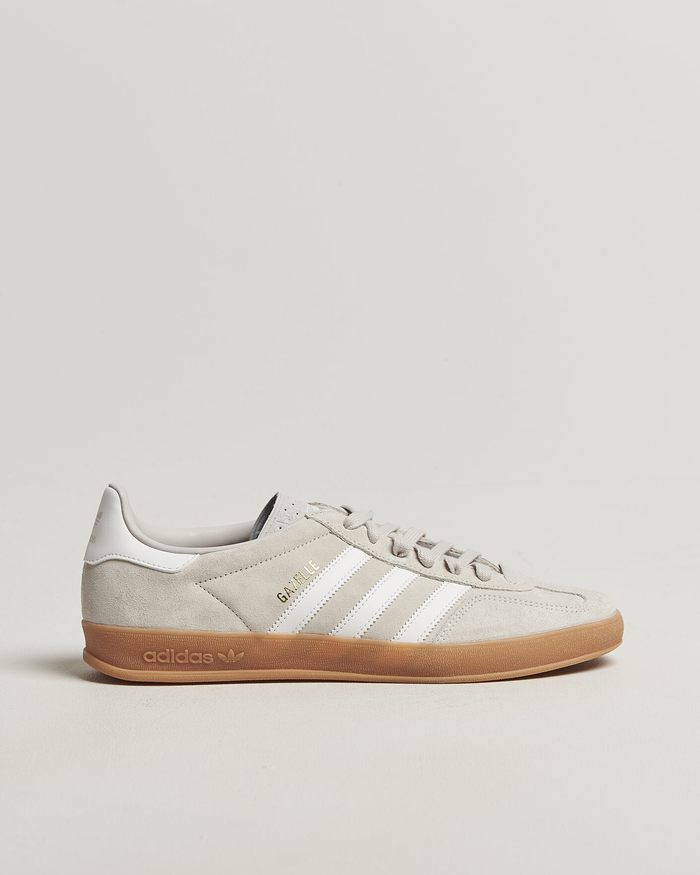 Herren | Sneaker | adidas Originals | Gazelle Indoor Sneaker Light Grey/White