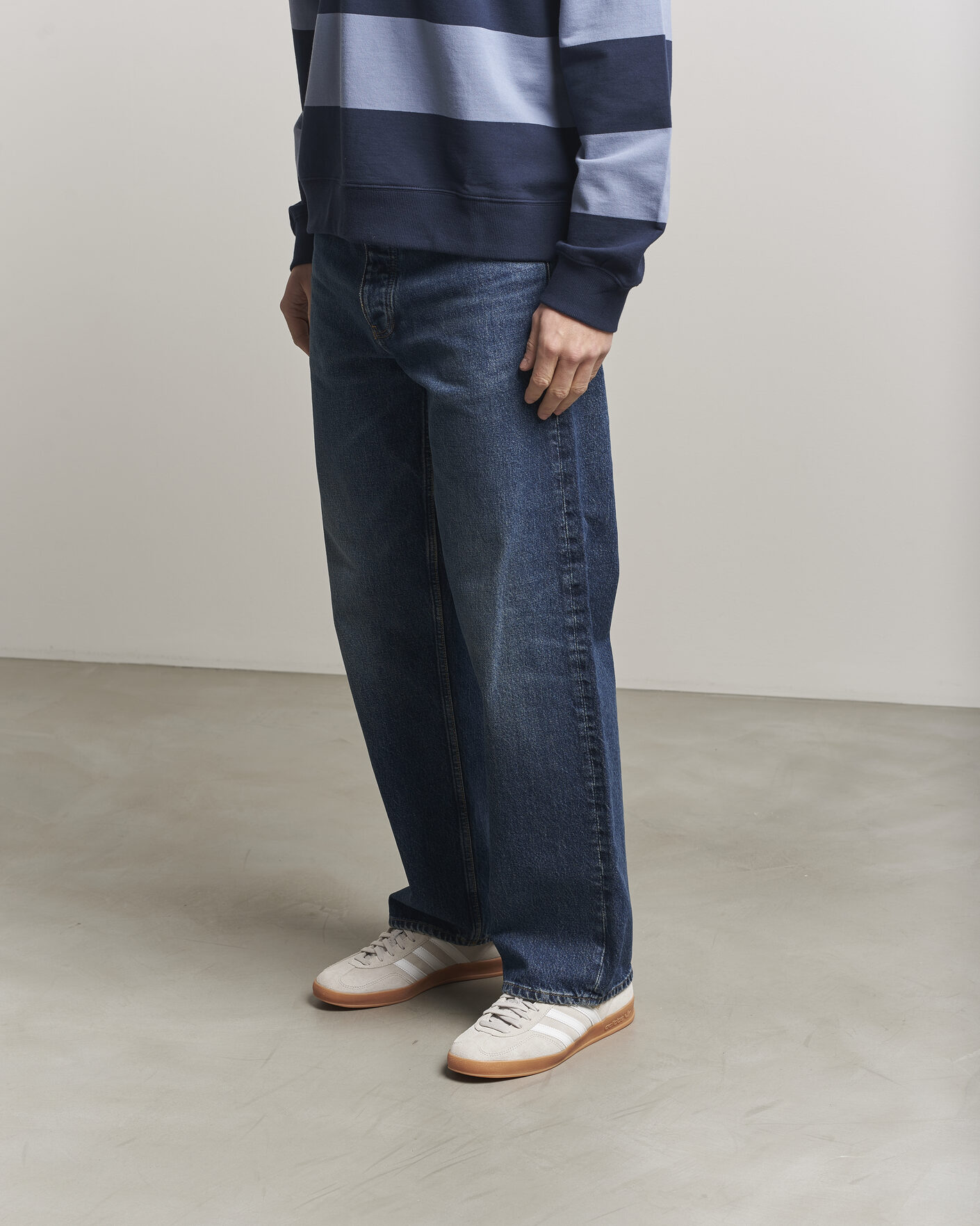 Herren | Sneaker | adidas Originals | Gazelle Indoor Sneaker Light Grey/White