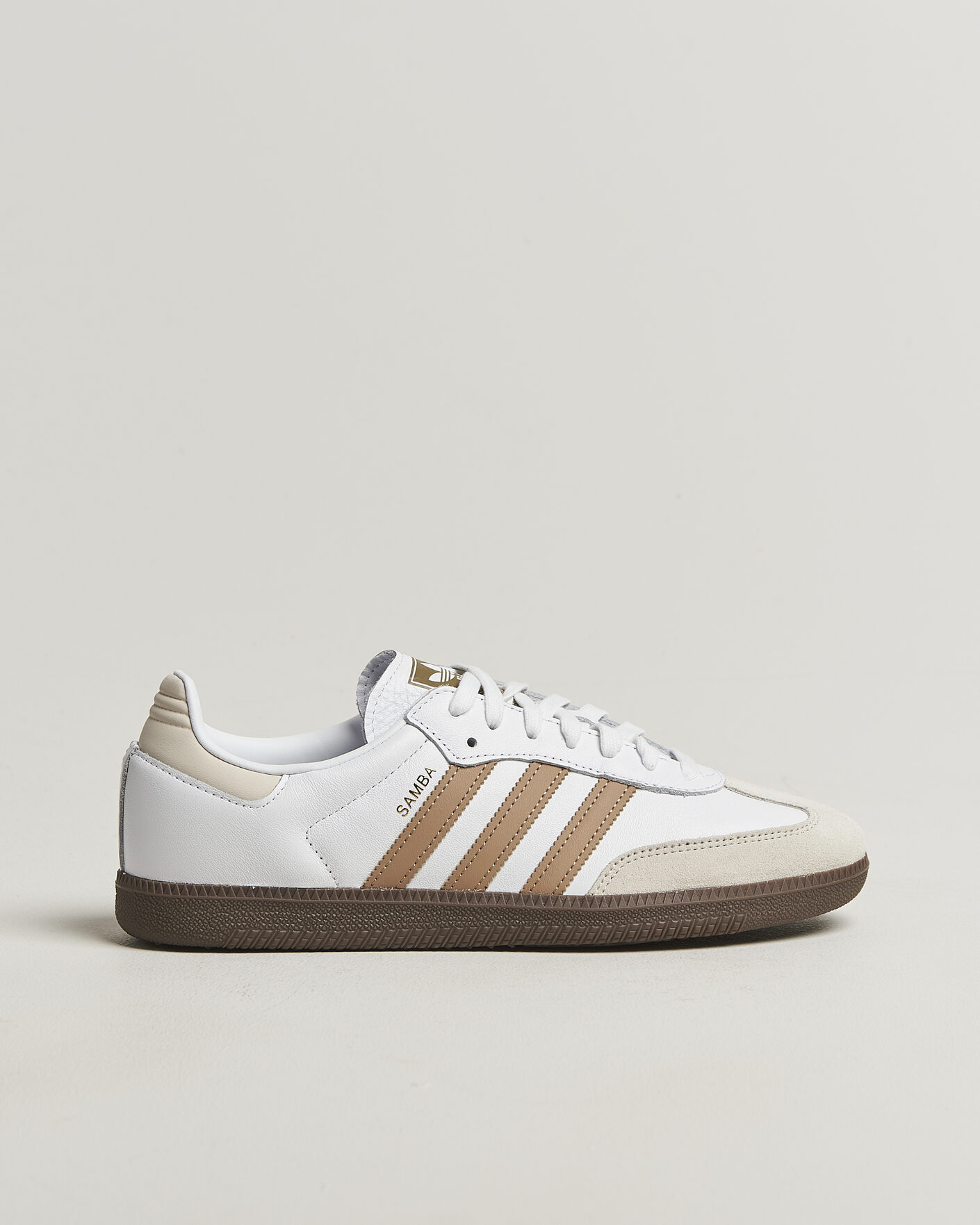 Herren | Sneaker | adidas Originals | Samba OG Sneaker White/Brown