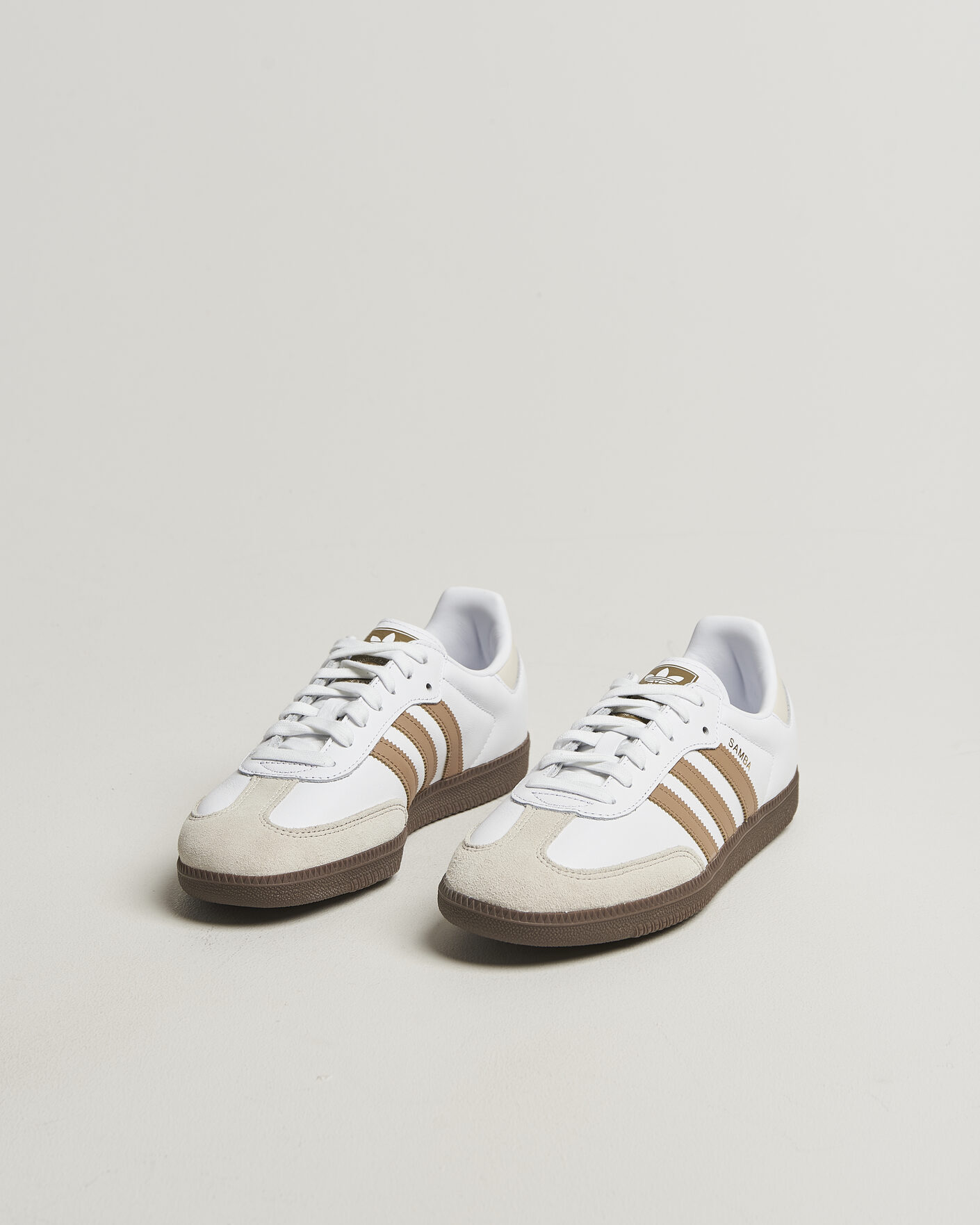 Herren | Sneaker | adidas Originals | Samba OG Sneaker White/Brown