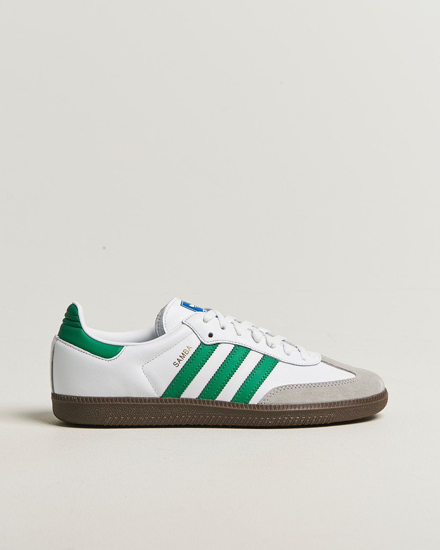 Herren | Neu im Onlineshop | adidas Originals | Samba OG Sneaker White/Green