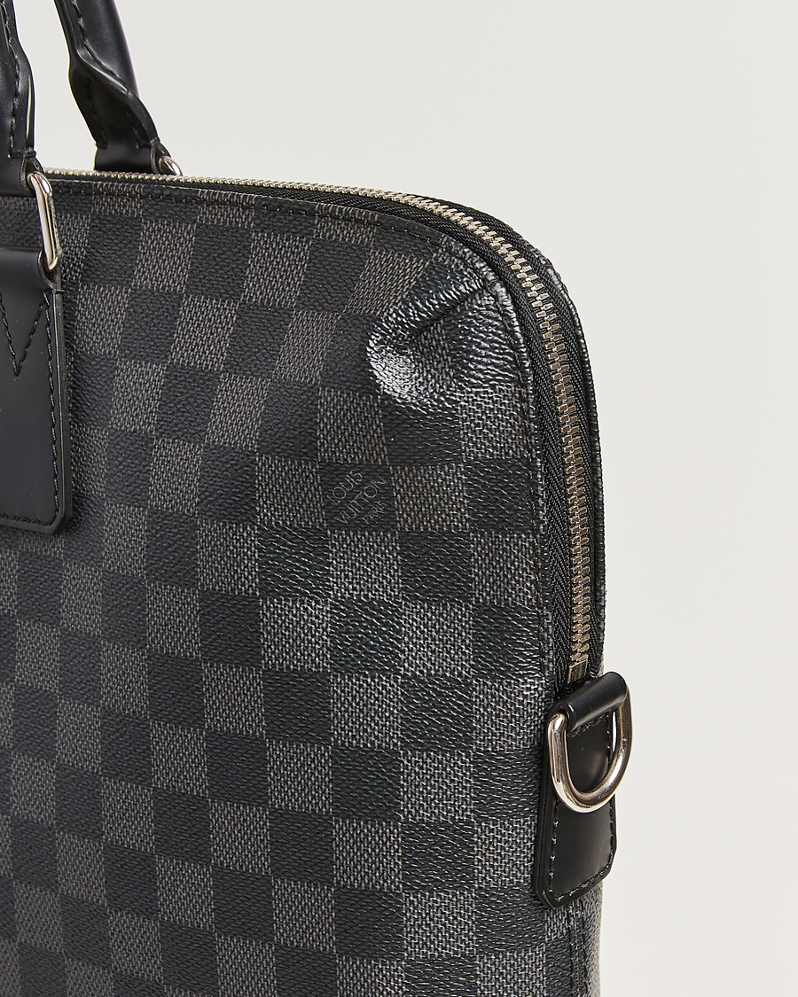 Herren | Pre-Owned & Vintage Bags | Louis Vuitton Pre-Owned | Porte Documents Jour Damier Graphite