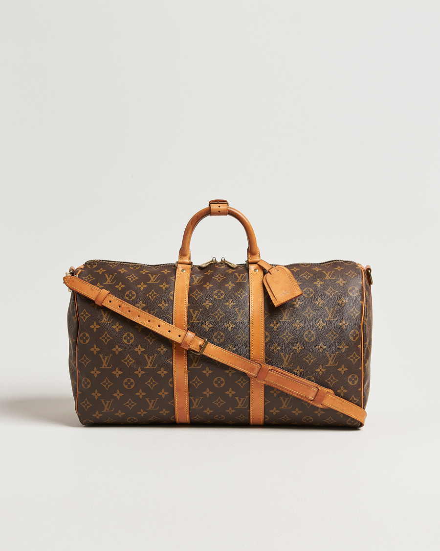 Herren | Pre-Owned & Vintage Bags | Louis Vuitton Pre-Owned | Keepall Bandouliére 50 Monogram