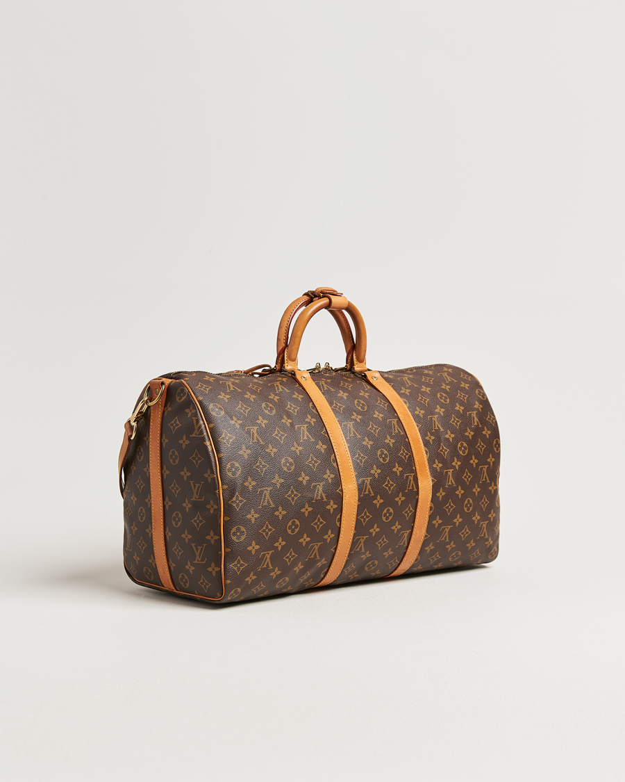 Herren | Pre-Owned & Vintage Bags | Louis Vuitton Pre-Owned | Keepall Bandouliére 50 Monogram