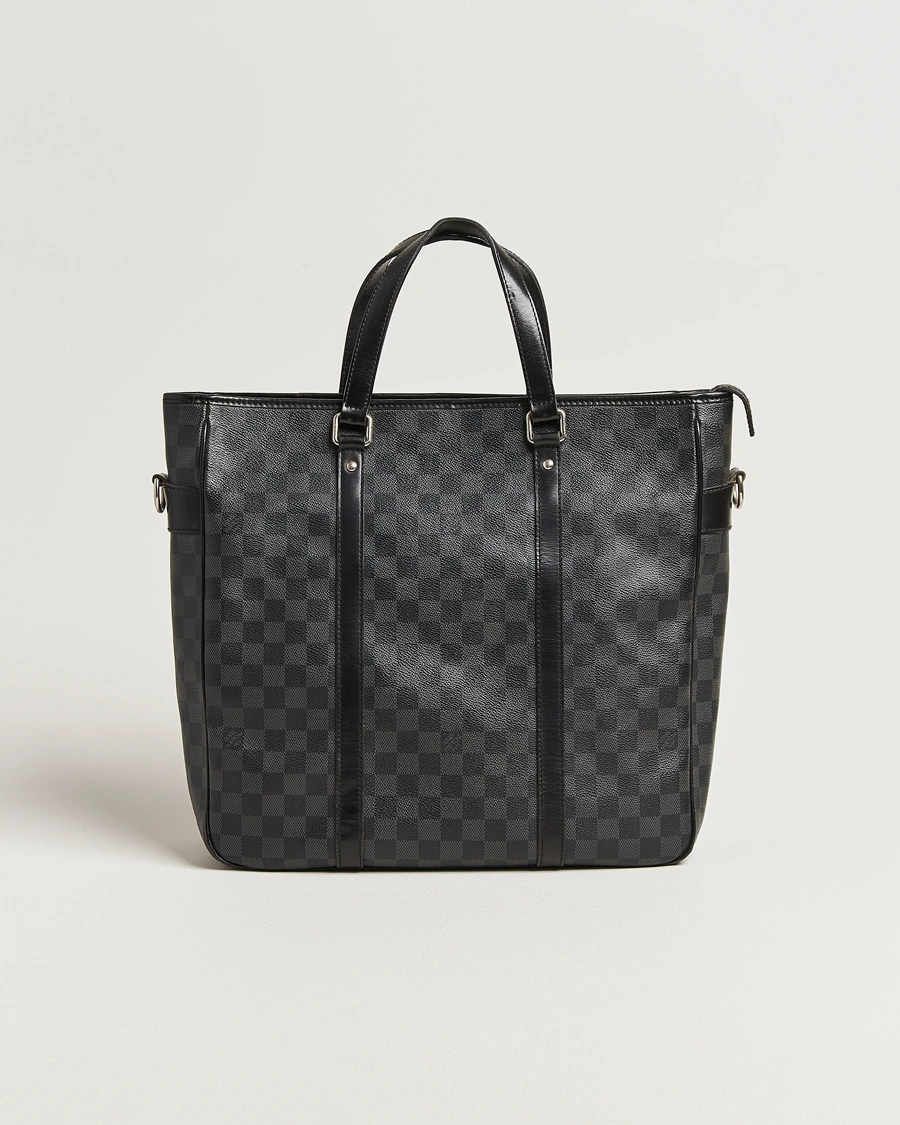 Herren | Louis Vuitton Pre-Owned Tadao Tote Bag Damier Graphite | Louis Vuitton Pre-Owned | Tadao Tote Bag Damier Graphite