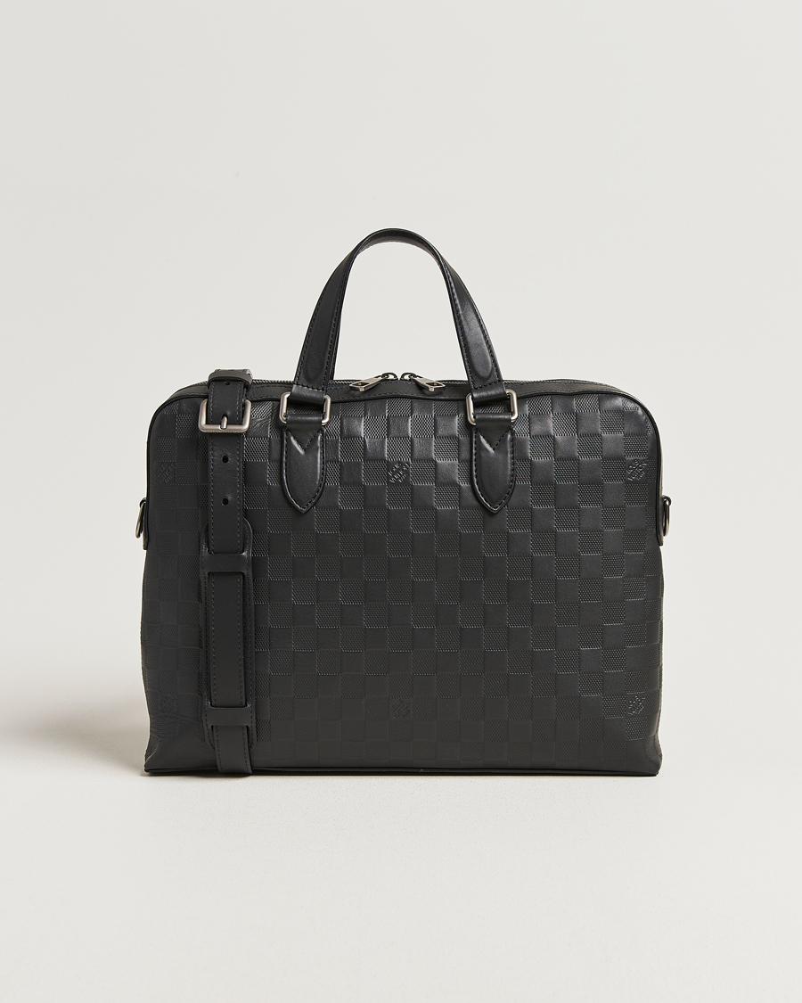 Herren | Louis Vuitton Pre-Owned Porte Documents Studio Damier Infini | Louis Vuitton Pre-Owned | Porte Documents Studio Damier Infini